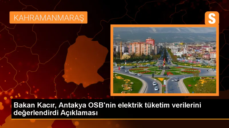 Antakya OSB'de Enerji Tüketimi Arttı