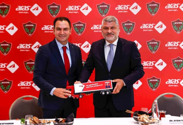 Aras Kargo, Hatayspor'a Sponsor Oldu