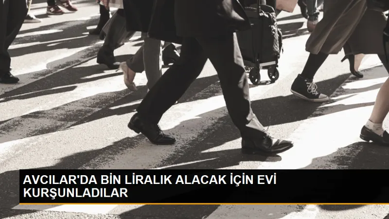 Avcılar'da Silahlı Saldırı: Şans eseri yaralanan olmadı