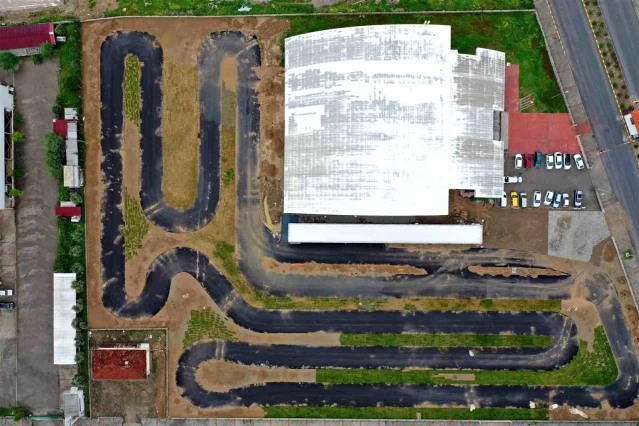 Aydın Nazilli'de Go-Kart Pisti Eğitime Hazır Hale Getiriliyor