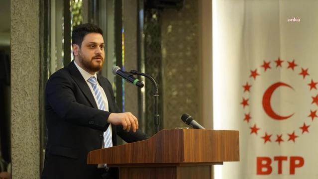 BTP Genel Başkanı Hüseyin Baş: 'Faiz arttı dolar düştü diye propaganda yapacaklar. İnanmayın.'