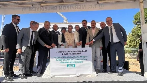 Bakan Göktaş, Amasya'da kreş ve gündüz bakımevi temel atma törenine katıldı