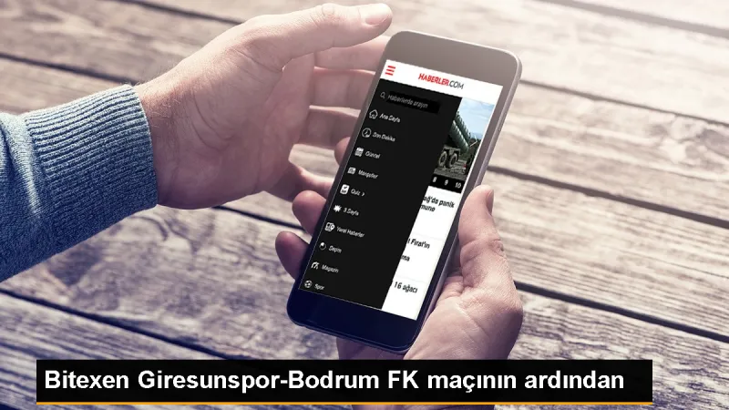 Bitexen Giresunspor, Bodrum FK'ye mağlup oldu