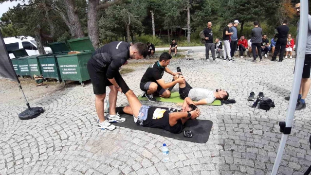 Bolu'da Ultra Abant Koşusu düzenlendi