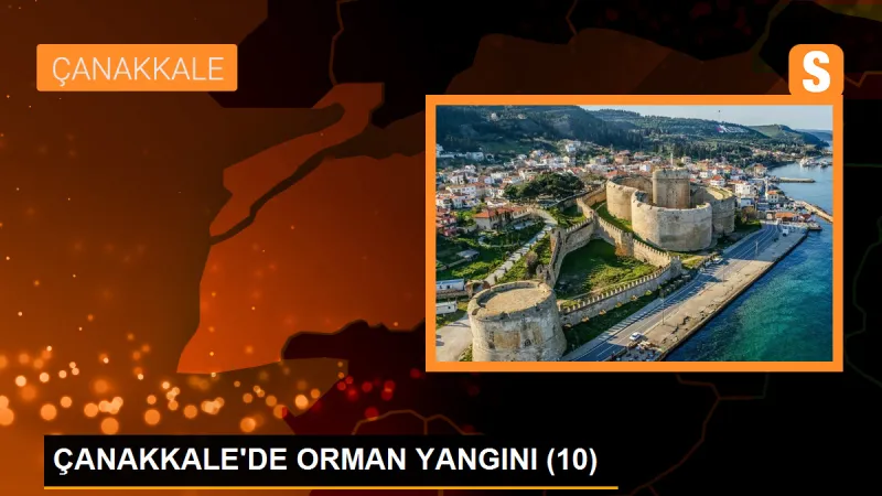 Çanakkale'de 11 Saat Süren Yangın