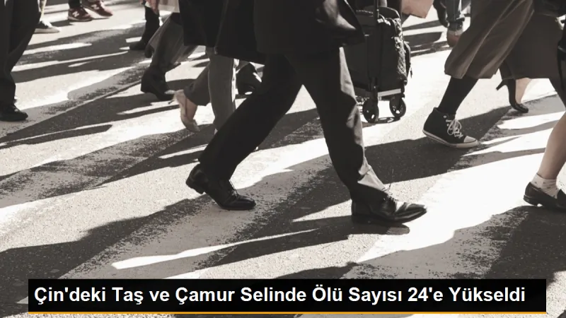 Çin'in Xi'an kentinde taş ve çamur seli: 24 ölü, 3 kayıp