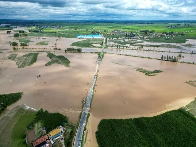 Çin'in kuzeydoğusunda sel uyarısı: Rezervuarlardan su boşaltılıyor
