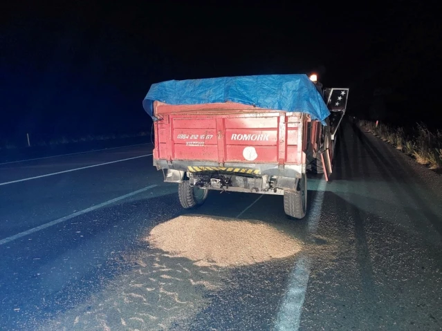 Çorum Alaca'da Otomobil-Traktör Çarpışması: 3 Yaralı