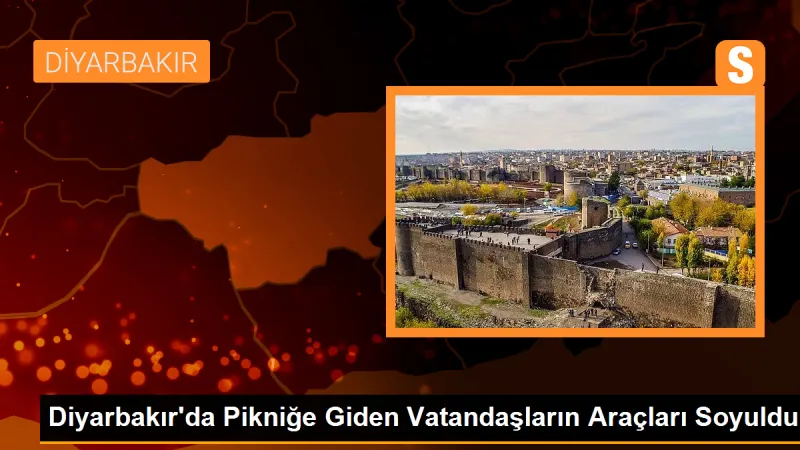 Diyarbakır'da Pikniğe Giden Vatandaşlar Hırsızların Hedefi Oldu