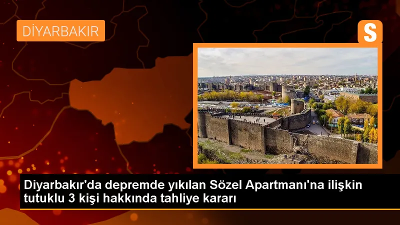 Diyarbakır'da depremde yıkılan binada tahliye kararı