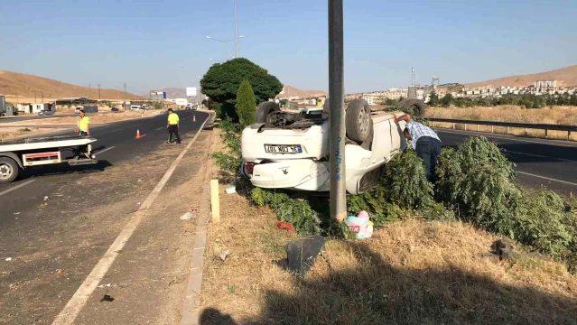 Elazığ'da Otomobil Takla Attı: 2'si Çocuk 4 Kişi Yaralandı