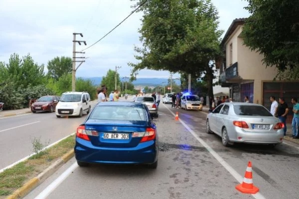Erbaa'da Zincirleme Kaza: 8 Yaralı