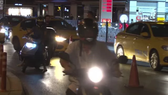 Esenyurt'ta motosikletli şahıslara yönelik uygulama yapıldı