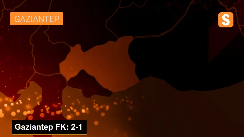 Fenerbahçe, Gaziantep FK'yı 2-1 mağlup etti