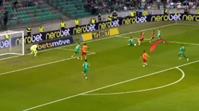Galatasaray, Olimpija Ljubljana karşısında öne geçti