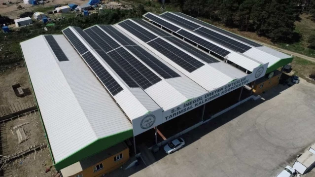 İnegöl'de Güneş Enerjisiyle Soğuk Hava Deposunda Tasarruf