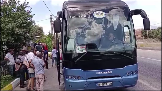İzmir'den Muğla'ya giden doğaseverler durduruldu