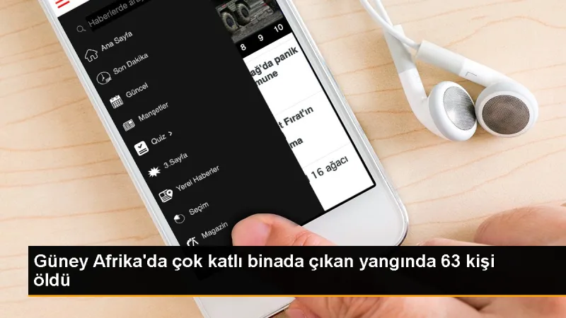 Johannesburg'da Çıkan Yangında 63 Kişi Hayatını Kaybetti