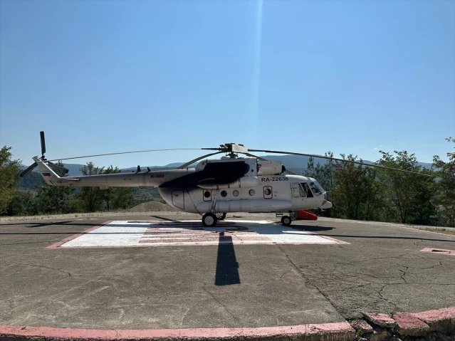 Karabük'te yangın helikopteri konuşlandırıldı - Son Dakika