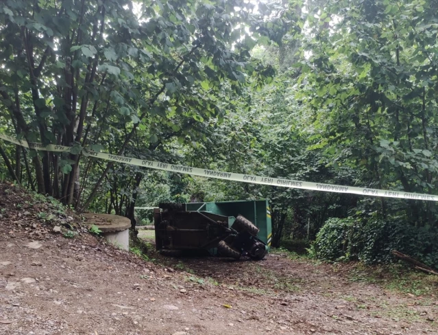 Kastamonu'da Tarım Aracı Devrildi, Sürücü Hayatını Kaybetti