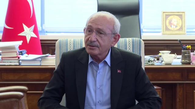 Kılıçdaroğlu, Mimarlar Odası Ankara Şube Başkanı Candan'ı kabul etti