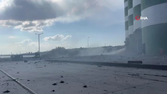 Kocaeli'deki patlamada kuşlar telef oldu