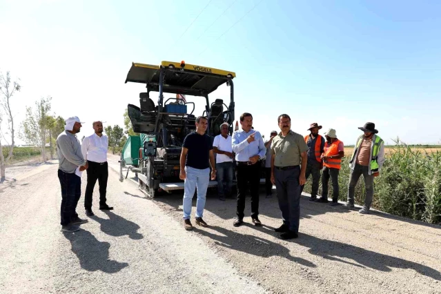 Konya'da 7,5 kilometrelik yol çalışması tamamlanıyor
