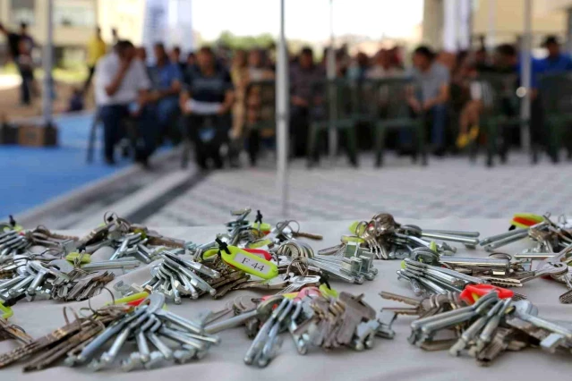 Konya'da Uluırmak Evleri'nde 96 aile daha anahtarlarını teslim aldı