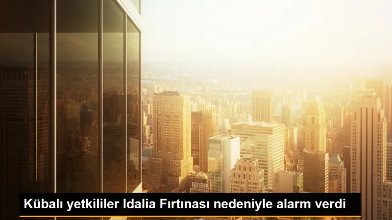 Kübalı yetkililer Idalia Fırtınası nedeniyle alarm verdi