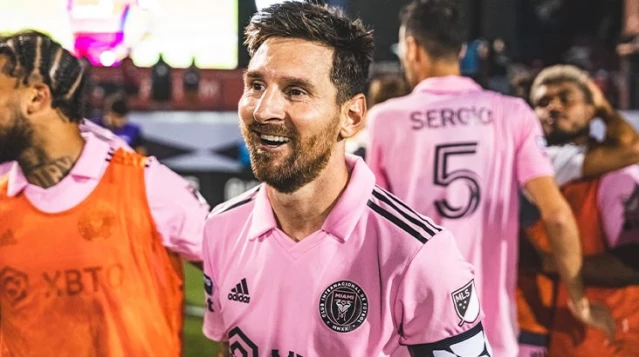 Lionel Messi, Inter Miami'nin zaferinde büyük rol oynadı