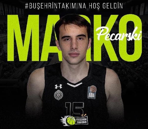Merkezefendi Belediyesi Basket, Marko Pecarski'yi transfer etti