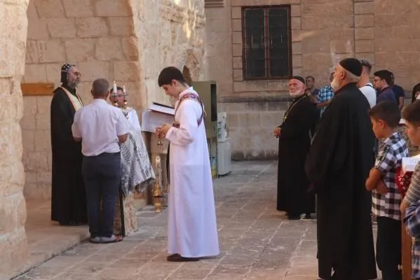Midyat'ta Meryem Ana için anma ayini düzenlendi