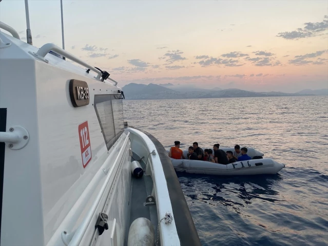 Muğla'da 57 düzensiz göçmen kurtarıldı