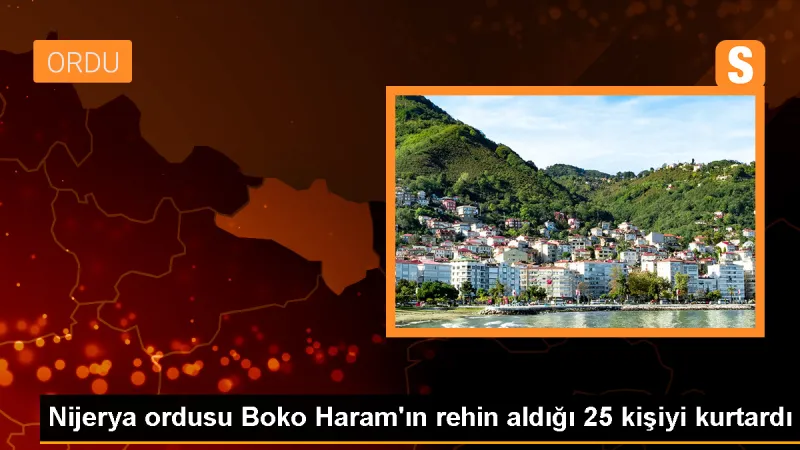 Nijerya Ordusu Boko Haram'ın Rehin Aldığı 25 Kişiyi Kurtardı