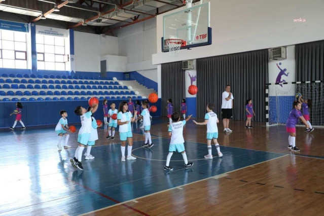 Odunpazarı Belediyesi Yaz Spor Okulları'nda 1000 çocuk spor yapıyor