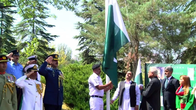 Pakistan'ın 76'ncı Bağımsızlık Günü Büyükelçilik'te Kutlandı