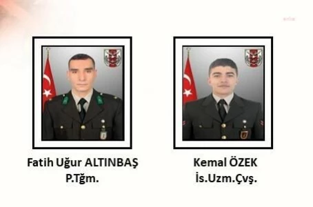 Pençe-Kilit Operasyonu'nda 2 asker şehit oldu