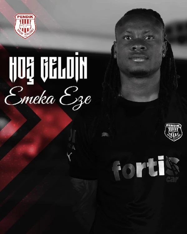 Pendikspor, Emeka Eze'yi kadrosuna kattı