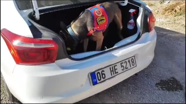 'Raket' uyardı, 7 kilo 428 gram esrar ele geçirildi