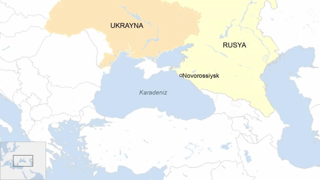 Rusya'nın Novorossiysk Limanı'nda Patlamalar Meydana Geldi