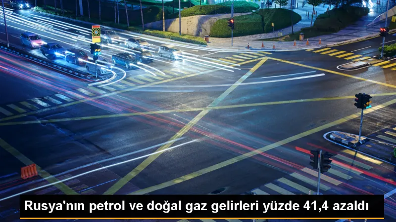 Rusya'nın petrol ve doğal gaz gelirleri yüzde 41,4 azaldı
