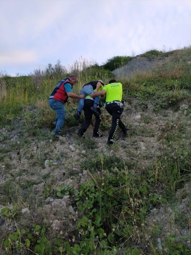 Sinop'ta Mahsur Kalan Kişi Kurtarıldı