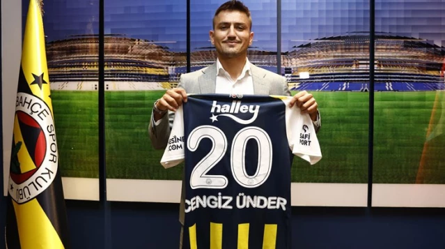 Son Dakika: Fenerbahçe, Cengiz Ünder'i 4 yıllığına 15 milyon euro bonservis bedeliyle kadrosuna kattı.