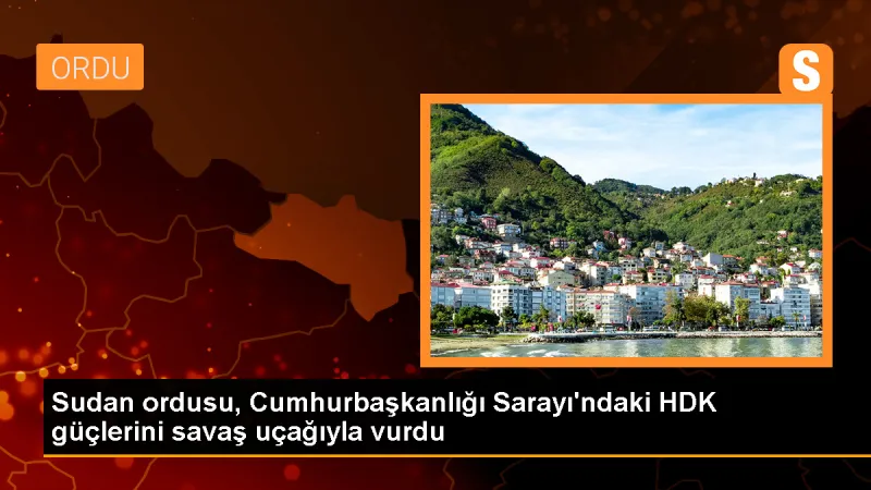 Sudan Ordusu Cumhurbaşkanlığı Sarayı'na Hava Saldırısı Düzenledi