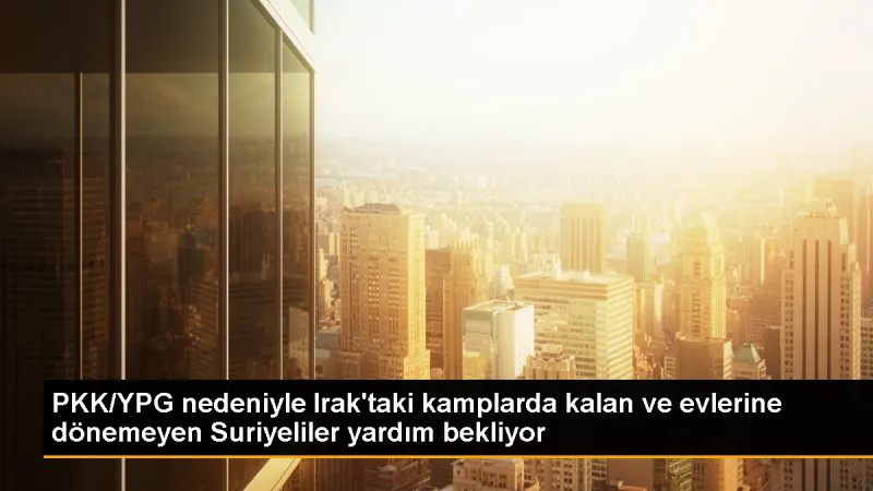 Suriyeli Sığınmacılar Irak'ta Yardım Bekliyor