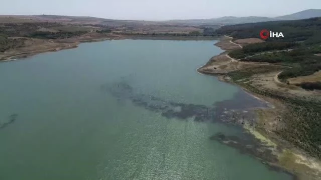 Tekirdağ'da Yazır Barajı Kuruma Noktasına Geldi