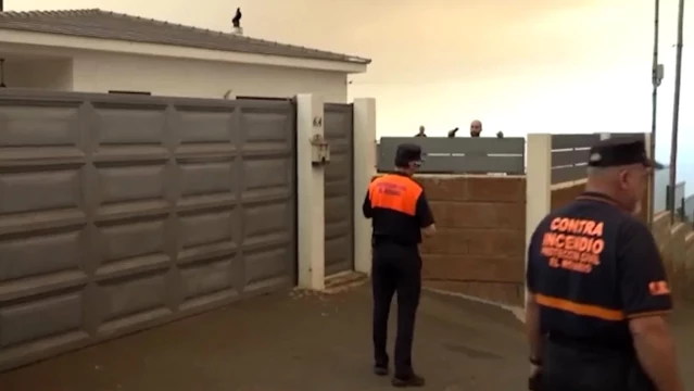 Tenerife adasındaki orman yangınından çeşitli görüntüler