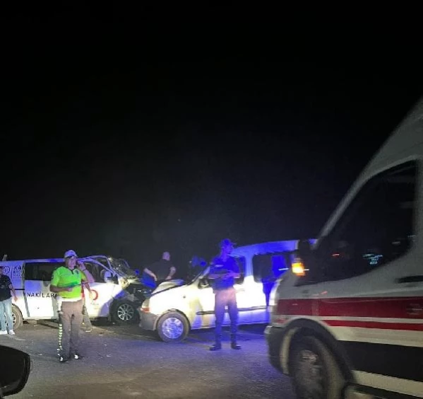 Tokat'ta Kızılay'a ait kan nakil aracına ikinci bir kaza