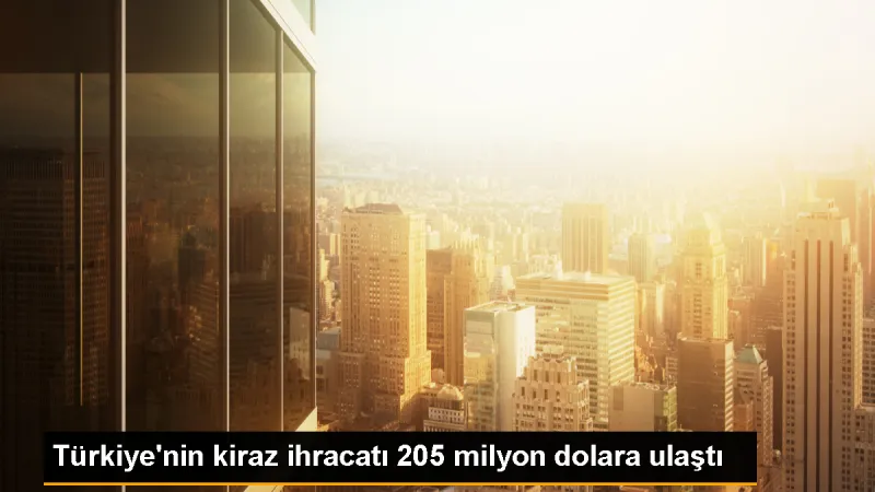Türkiye Kiraz İhracatında 205 Milyon Dolarlık Rekor
