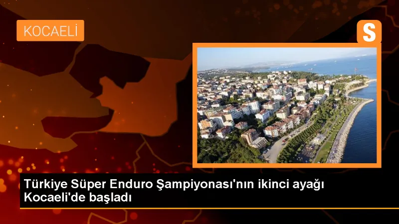 Türkiye Süper Enduro Şampiyonası Kocaeli'de düzenleniyor